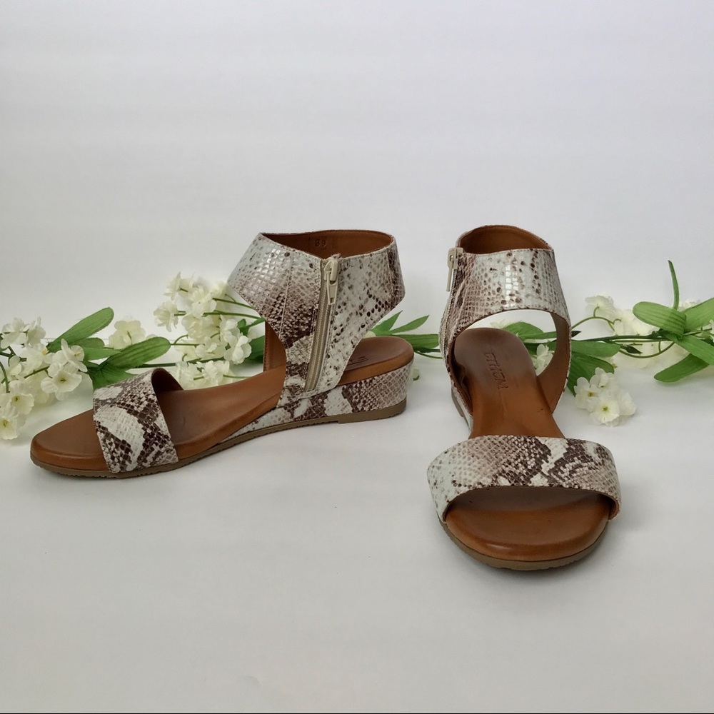 Ethem Snake Skin Sandals